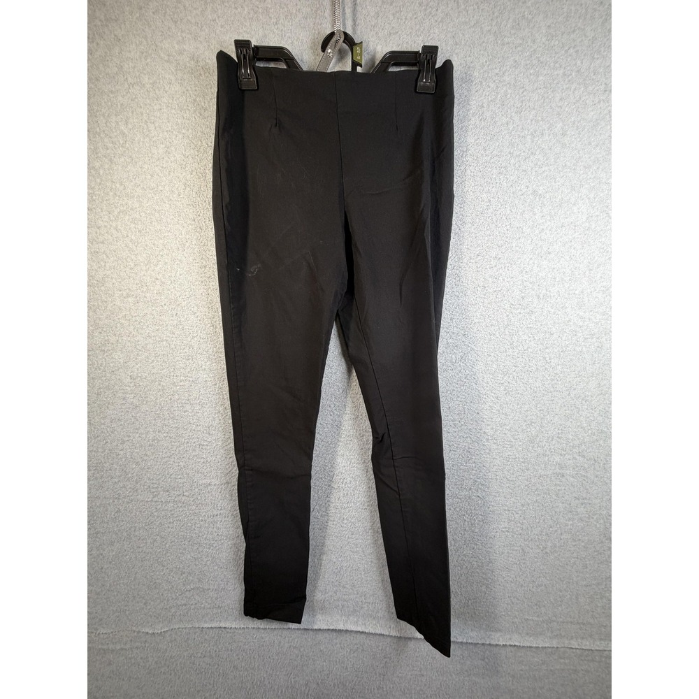 Calvin Klein‎ Pants Womens 8 Black Ponte Slim Pull On Stretch Workwear Office
